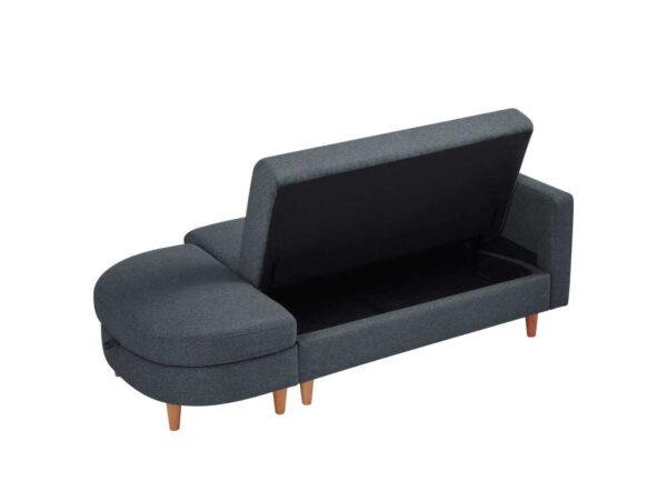 2人掛けコーナーソファベッド