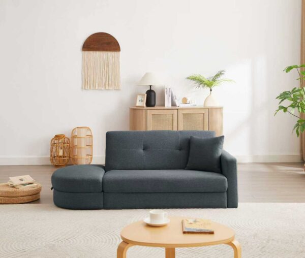 2人掛けコーナーソファベッド