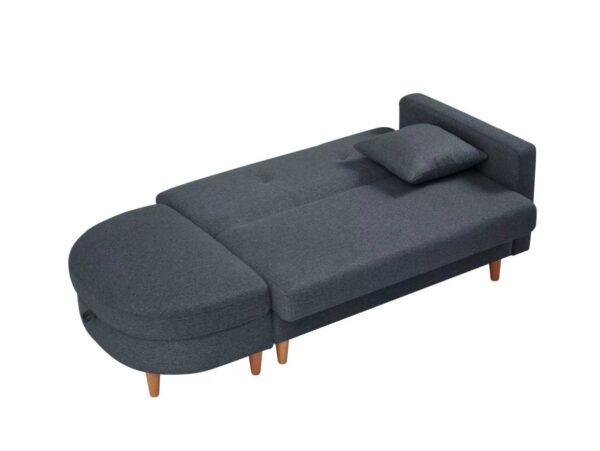 2人掛けコーナーソファベッド