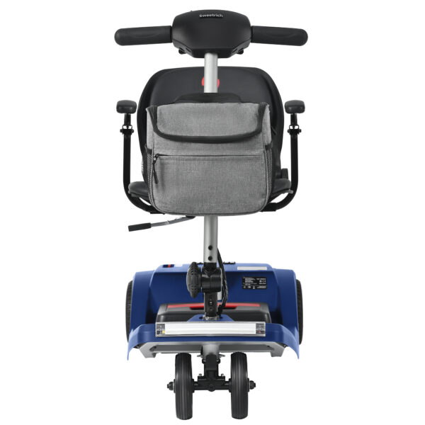 718e2fcced07fda1f7871bea6d3c9ad8 3輪モビリティスクーター 耐荷重120kg アルミ合金フレーム 大人・シニア向け エアークラシックブルー