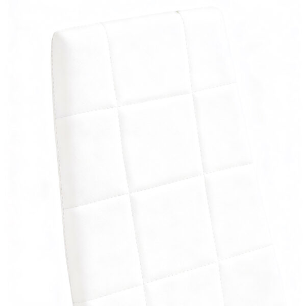 W770P366224 (20) 【2脚セット】会議室チェア PUレザー ハイバック ボックスステッチ デスクチェア 業務用