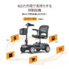 a0e21ff3ebcf78e56126c09bf63a85a4 4輪モビリティスクーター 耐荷重136kg 大人・シニア向け S1