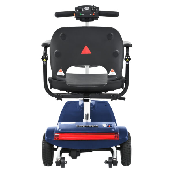 a5eaa1e0aa0166877640cfbcdb615122 3輪モビリティスクーター 耐荷重120kg アルミ合金フレーム 大人・シニア向け エアークラシックブルー