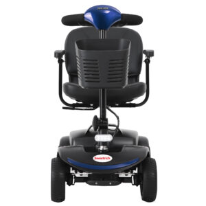 【耐荷重120kg・軽量アルミフレーム】3輪モビリティスクーター 大人シニア向け エアークラシックブルー