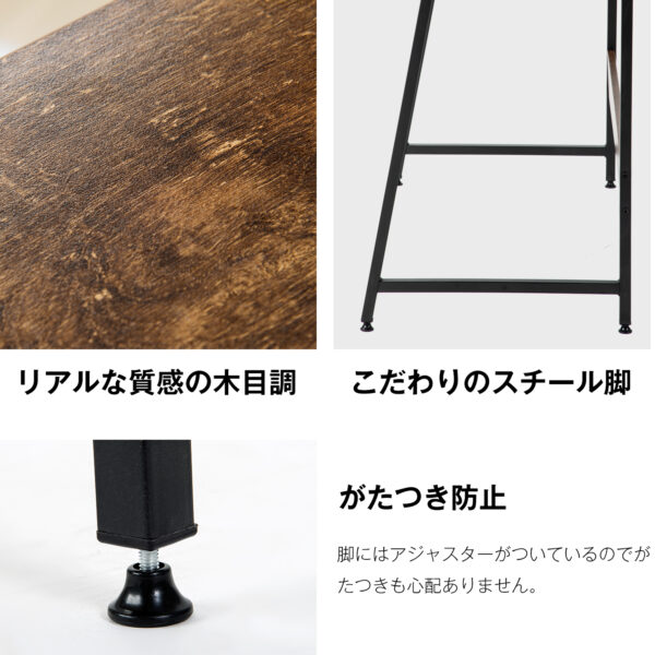 【301556LAAオフィスチェア+パソコンデスク セット】ナチュラル】パソコンデスク 引き出し付き　収納台　ミシン台 学習机 勉強机