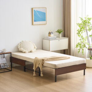 6b6999ab2c2c52f4e1deedb834002af3.jpg 【新品】伸長式ディベッド ソファベッド シングル 伸長式ベッド ベッドフレーム スチールベッド 伸縮 下収納 おしゃれ 2way 来客用 リビング 多機能変形 伸縮可能 省スペース 便利収納